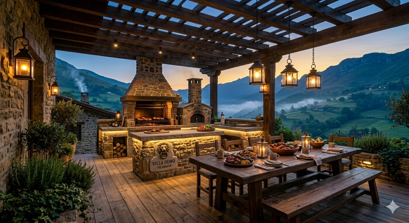 Barbacoa completa